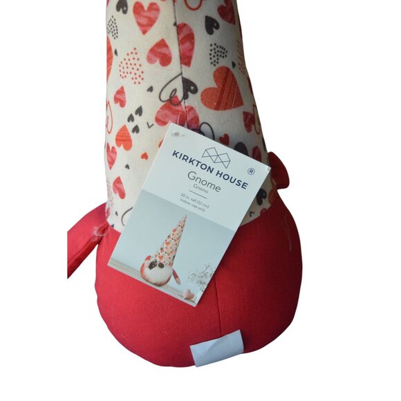 NWT Kirkton House Valentines Day Gnome Decoration With Pink Heart Chocolate  20" - Picture 3 of 6